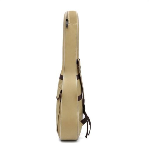 Rosy Brown 41 Inch Double Straps Padded Waterproof Shockproof Rubber Bottom Guitar Gig Bag Guitar Carrying Case