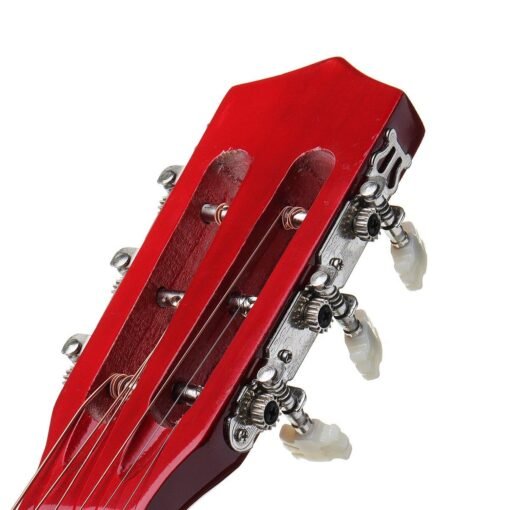 Firebrick 38 Inch 6 Strings Beginner Classical Guitar Starter Kit w/Case, Strap, Tuner, Pick, Strings