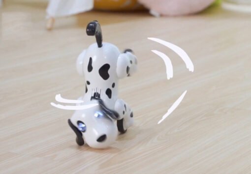 Lavender 2.4G Smart RC Robot Dog Barking Hand Stand Walking Robot Dog Toy