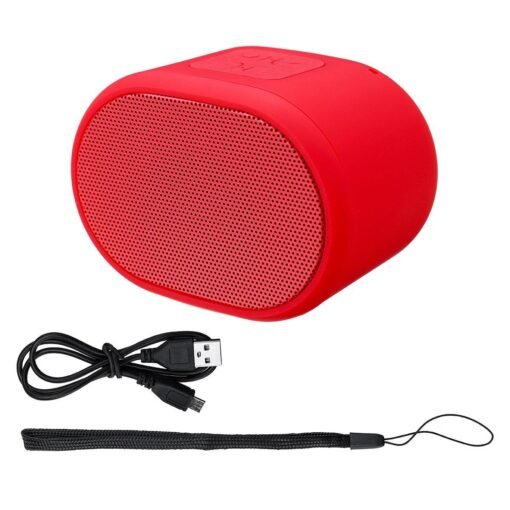 Maroon 1200mAh HIFI Sound Quality Built-in Microphone TF Card Slot Bluetooth 5.0 Stereo Portable Wireless Speaker