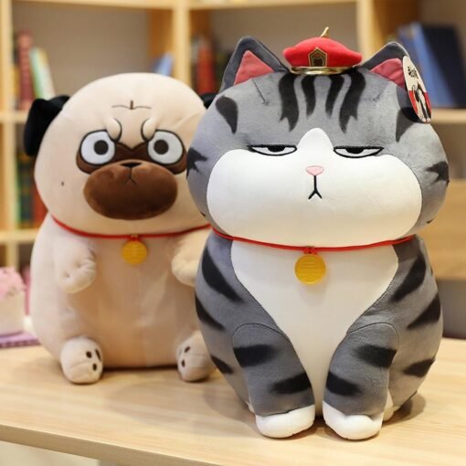 30/40cm My King Wan Sleep Bazaar Black Plush Doll Doll Owl Puppies Pillow Gift Indoor Toys - Toys Ace