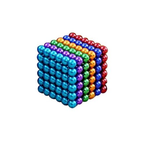 Dark Cyan 222Pcs Per Lot 6mm Multi-Colror Magnetic Buck Balls Intelligent Cube Magic Beads Puzzle Toys