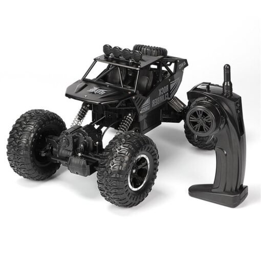 Black 1:12 2.4G 4WD RC Car Rechargeable High Speed Off Road Monster Trucks Model Vehicles Kids Toys