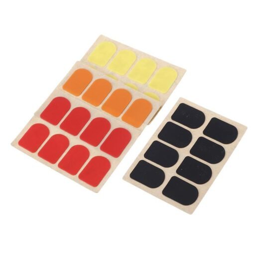 Coral 32PCS 0.5mm Saxophone universal Four Color Protection Mouthpiece Silicone Dental Pad