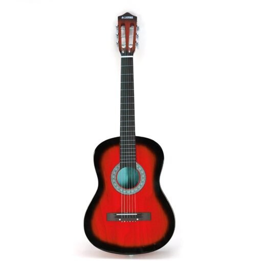 Firebrick 38 Inch 6 Strings Beginner Classical Guitar Starter Kit w/Case, Strap, Tuner, Pick, Strings