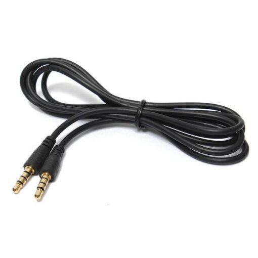 Dark Slate Gray 3.5mm 1/8'' Male To Male 4-Pole TRRS AV Audio Extension Cable 1.2M/4Feet