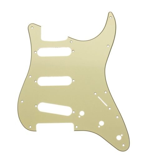 Tan 3ply HSS Guitar Pickguard DIRECT FIT For USA/MEX Fenders Stratocaster Strat