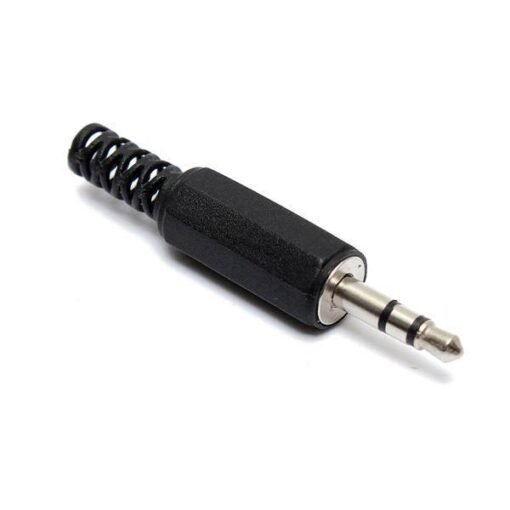 Dark Slate Gray 3.5mm Stereo Male Plug Jack Audio Adapter Connector