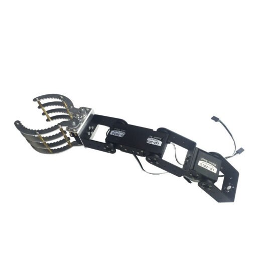 Dark Slate Gray 4DOF Mechanical Arm Manipulator Robot Arm Claw Metal Holder Bracket Kit Digital with Servo