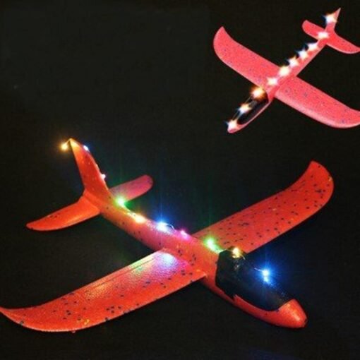 Firebrick 5PCS LED Light For Epp Hand Launch Throwing Plane Toy DIY Modified Parts Random Colour