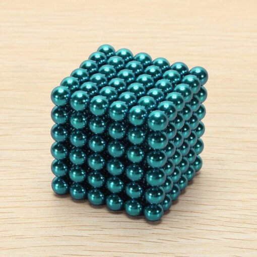 Dark Slate Gray 222Pcs Per Lot 6mm Multi-Colror Magnetic Buck Balls Intelligent Cube Magic Beads Puzzle Toys
