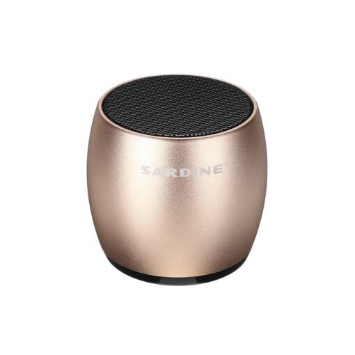 Gray 3W 400mAh Waterproof Wireless Stereo Twins Bluetooth Speaker with USB Charging Dock for Car Home