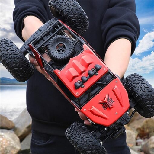 Light Coral 1:12 2.4G 4WD RC Car Rechargeable High Speed Off Road Monster Trucks Model Vehicles Kids Toys