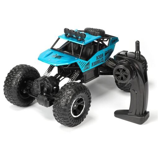 Medium Turquoise 1:12 2.4G 4WD RC Car Rechargeable High Speed Off Road Monster Trucks Model Vehicles Kids Toys