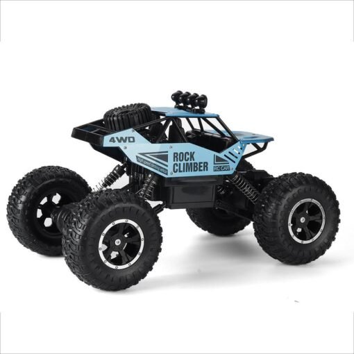 Black 1:12 2.4G 4WD RC Car Rechargeable High Speed Off Road Monster Trucks Model Vehicles Kids Toys