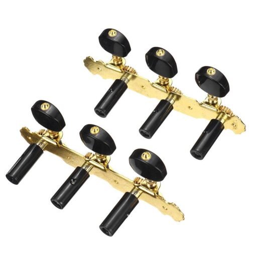 Pale Goldenrod 2Pcs Acoustic Classical Guitar Tuning Pegs Machine Heads Tuners Guitar Parts