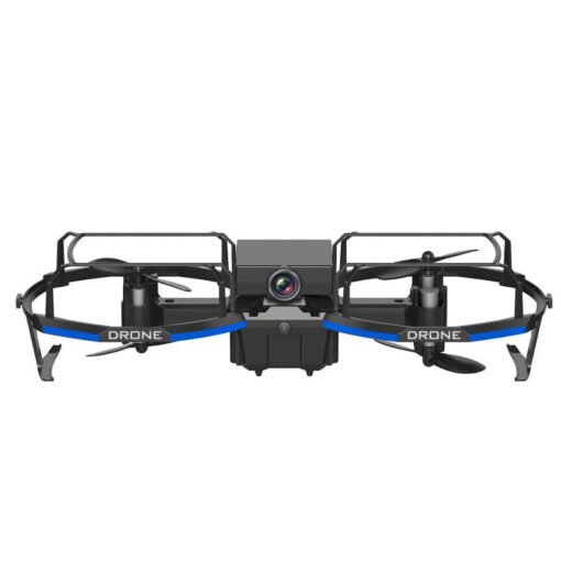 Dark Slate Gray 2.4GHZ WIFI With HD Camera 2 in 1 RC Stunt Paraglider Flight Mode Altitude Hold Mode Mini Quadcopter Drone RTF