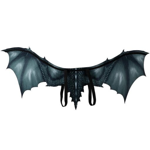 Black Halloween Carnival Cosplay Non-woven Dragon Wings Clothing Adult Decoration Toys