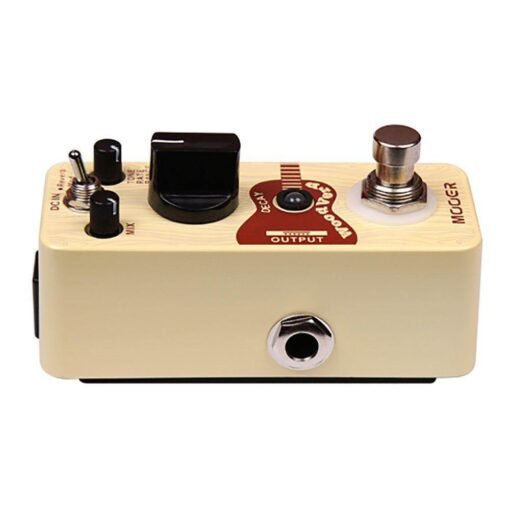 Mooer WoodVerb Acoustic Guitar Reverb Pedal Digital Reverb Pedal Reverb/Mod/Filter Modes True Bypass Micro Series Compact Pedal - Toys Ace