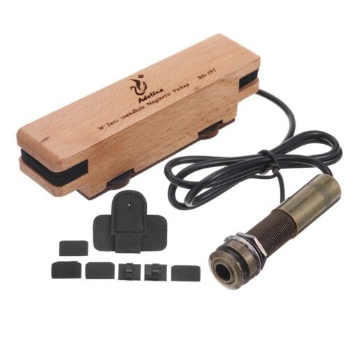 Rosy Brown Adeline Playing Board Adjustable Volume Amplification Guitar Sound Hole Pickup