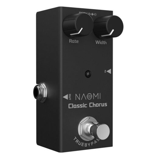 NAOMI Guitar Effect Pedal Full Bodied Sounds DC 9V Mini Single Pedal True Bypass #NEP-05 For Acoustic Guitar