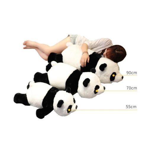 Simulation panda doll