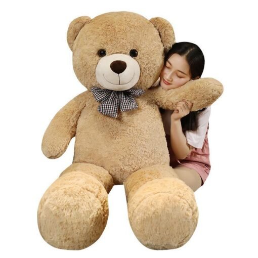 Large Teddy Bear Doll Hug Bow Tie Bear Plush Toy - Toys Ace