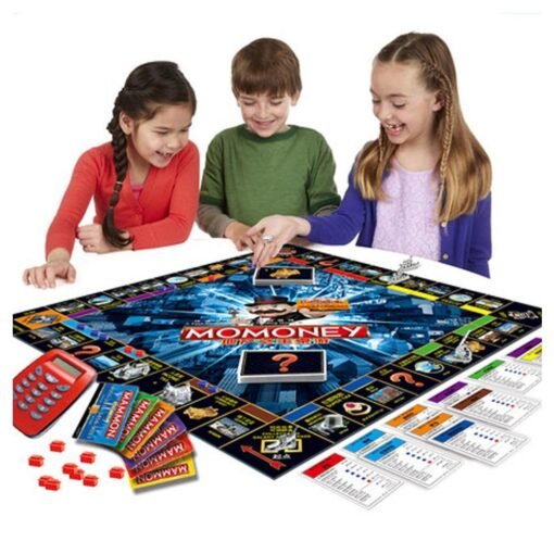 Snow Large Luxury Childrens Estate Credit Card Machine Tycoon Classic Board Game Toy