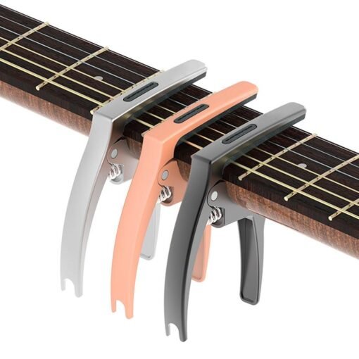 Naomi Electric/ Acoustic Guitar Capo Galux Guitar Capo GC-500A Versatile Guitar Capo Mental +Silica Gel Material