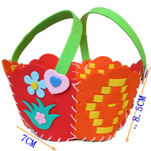 Puzzle DIY Handmade Children'S EVA Woven Basket - Toys Ace