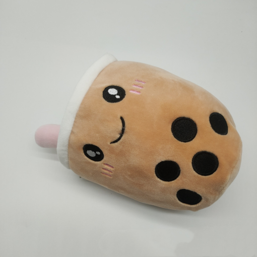 Milk Tea Cup Pillow, Xeative Double-Sided Double Epression Plush Doll