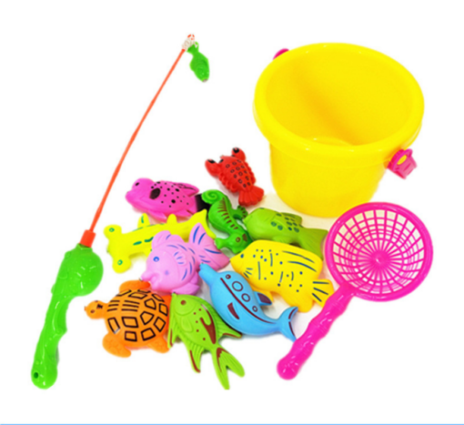 Puzzle Baby Children Fishing Toys Pool Set Magnetic - Toys Ace