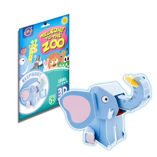 Paper 3D Shaped Puzzle for Early Childhood Education - Toys Ace