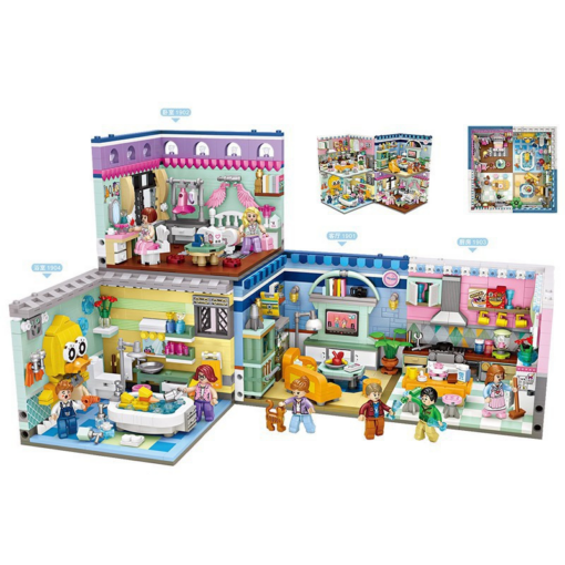 Mini Particle Building Block Home Corner Scene - Toys Ace