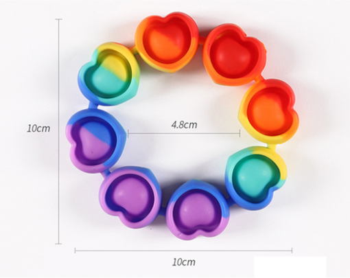 Children'S Silicone Puzzle Squeeze Ring Toy - Toys Ace