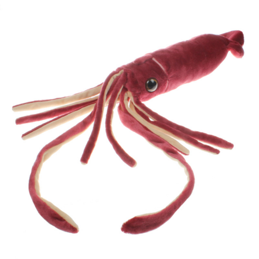 Simulation Wine Red Squid Octopus Plush Toy