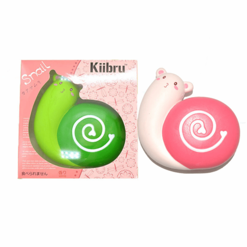 Kiibru Squishy Snail Jumbo 12Cm Licensed Slow Rising Scented Original Packaging Collection Gift Decor Toy - Toys Ace