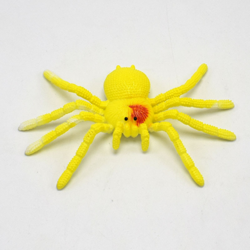 Color Soft Rubber Spider TPR Big Insect Model - Toys Ace