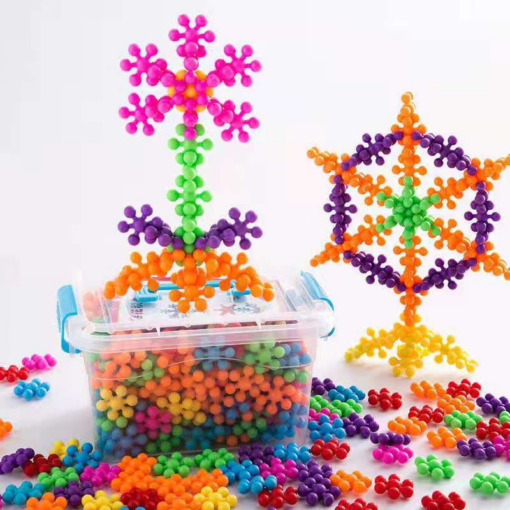 Plum Blossom Blocks Snowflake Set Children'S Educational Toys - Toys Ace