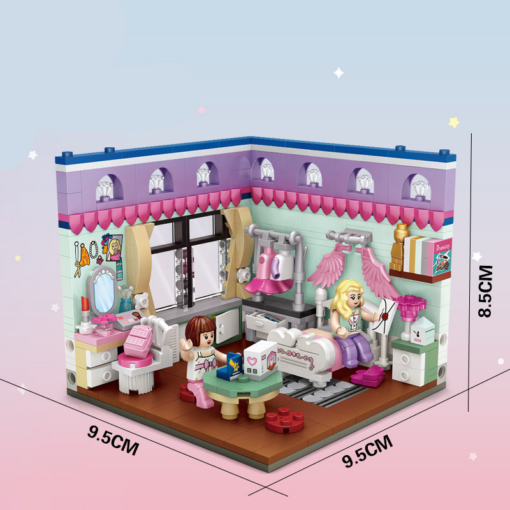 Mini Particle Building Block Home Corner Scene - Toys Ace