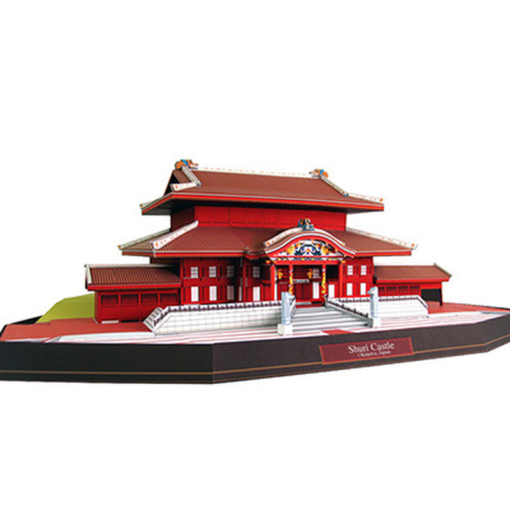 3D Paper Model of Famous Japanese Buildings - Toys Ace