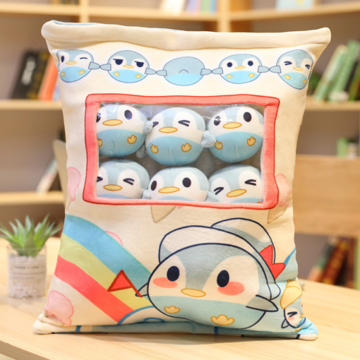 Doll Cute Soft Plush Toy Snack Pillow