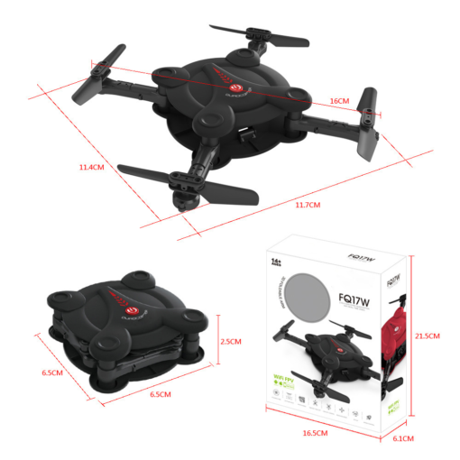 Drone Folding WIFI Mini Aerial Photography Aircraft Charger Remote Control Airplane Toy - Toys Ace