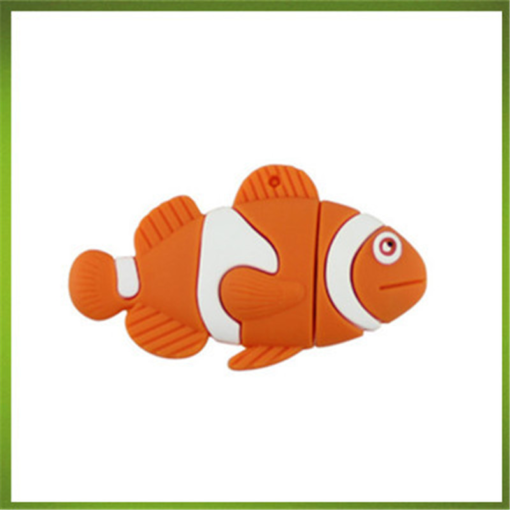 Creative Cartoon Simulation Goldfish U Disk