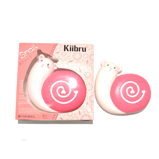 Kiibru Squishy Snail Jumbo 12Cm Licensed Slow Rising Scented Original Packaging Collection Gift Decor Toy - Toys Ace