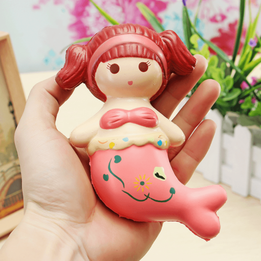 Leilei Squishy Mermaid Slow Rising Original Packaging Soft Collection Gift Decor Toy - Toys Ace