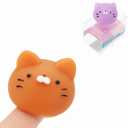 Mochi Maneki-Neko Fortune Cat Kitten Squishy Squeeze Cute Healing Toy Kawaii Collection Stress Reliever - Toys Ace