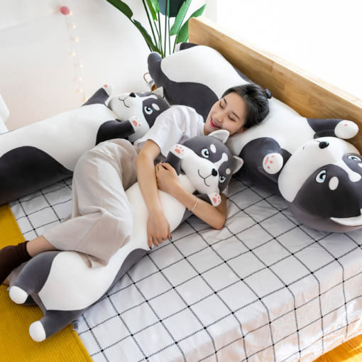 New Husky Pillow Plush Toy