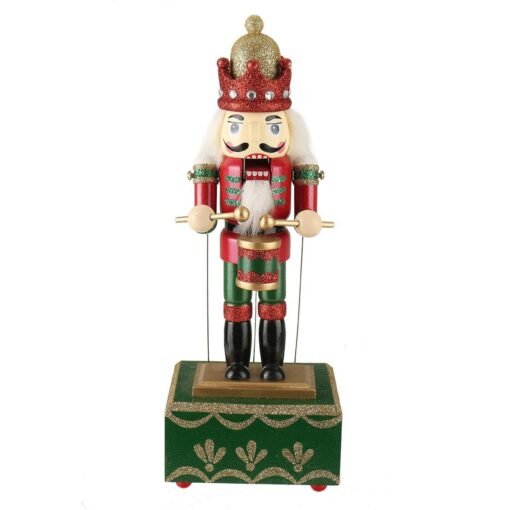 Sienna Large Wooden Guard Nutcracker Soldier Toys Music Box Xmas Christmas Gift Decor