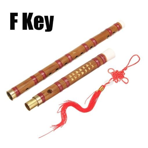 Sienna Chinese Bamboo Woodwind Flute C E F G Key Professional Musical Instruments